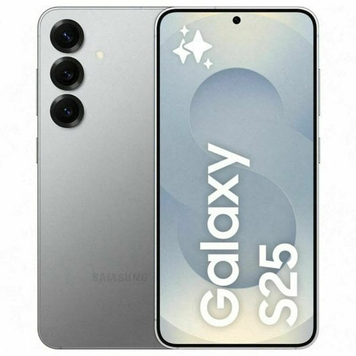 Smartphone Samsung GALAXY S25 6,2″ Qualcomm Snapdragon 8 Elite 12 GB RAM 128 GB Grey Silver