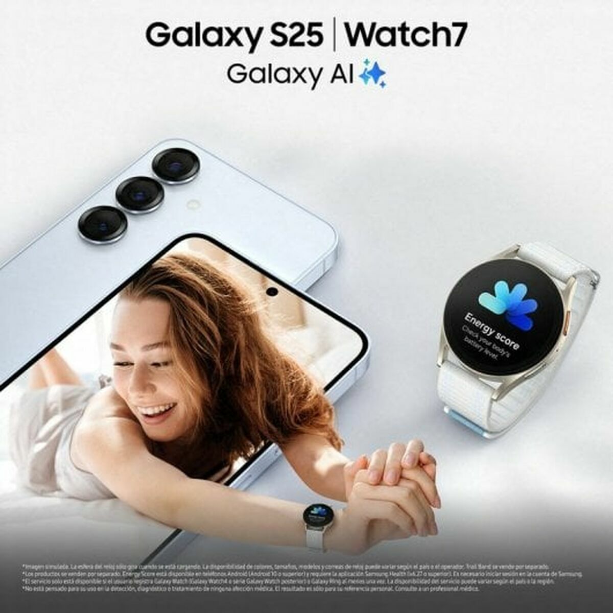 Smartphone Samsung Galaxy S25 AI 6,2″ Qualcomm Snapdragon 8 Elite 12 GB RAM 512 GB Blue
