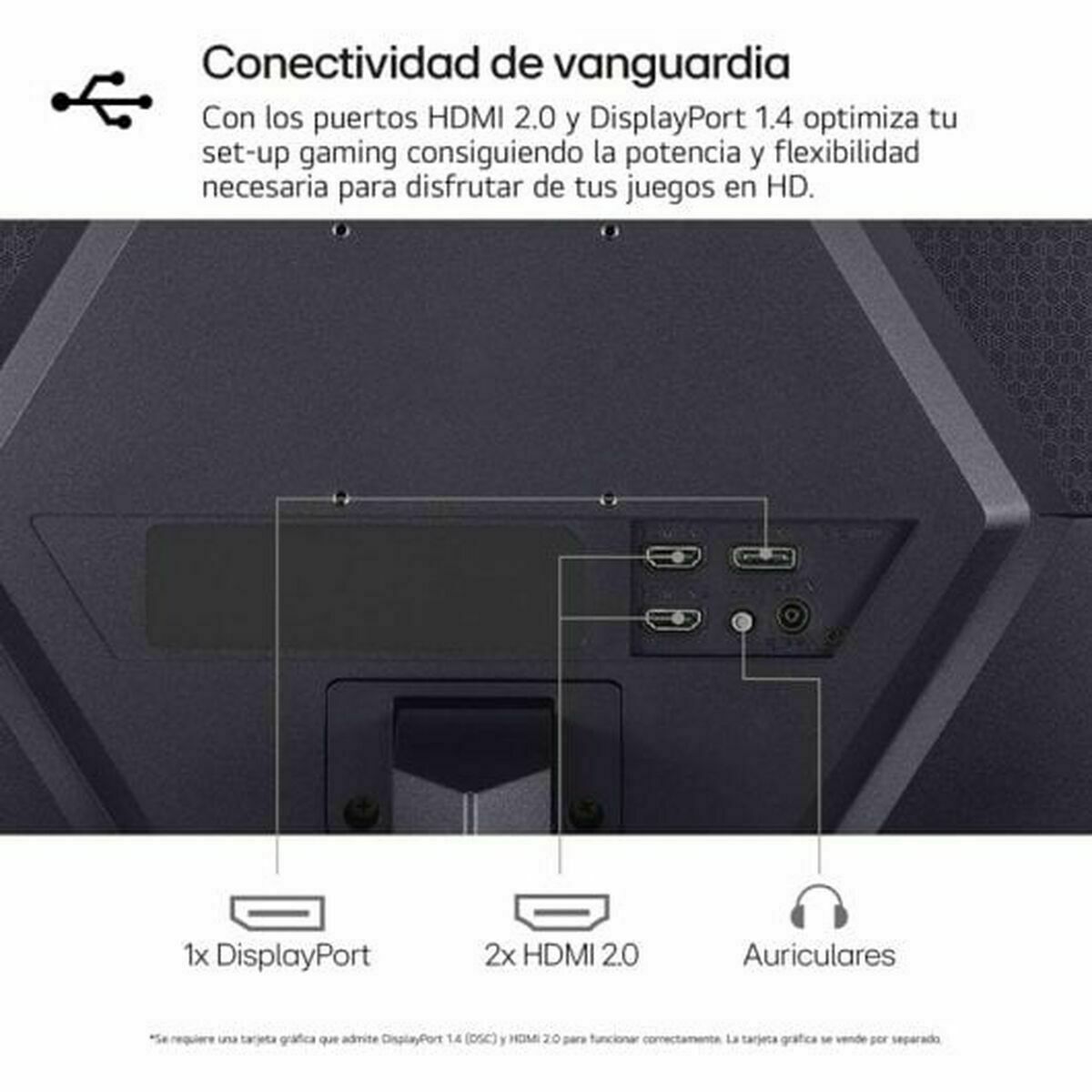 Monitor LG 24GS50F-B Full HD 24″