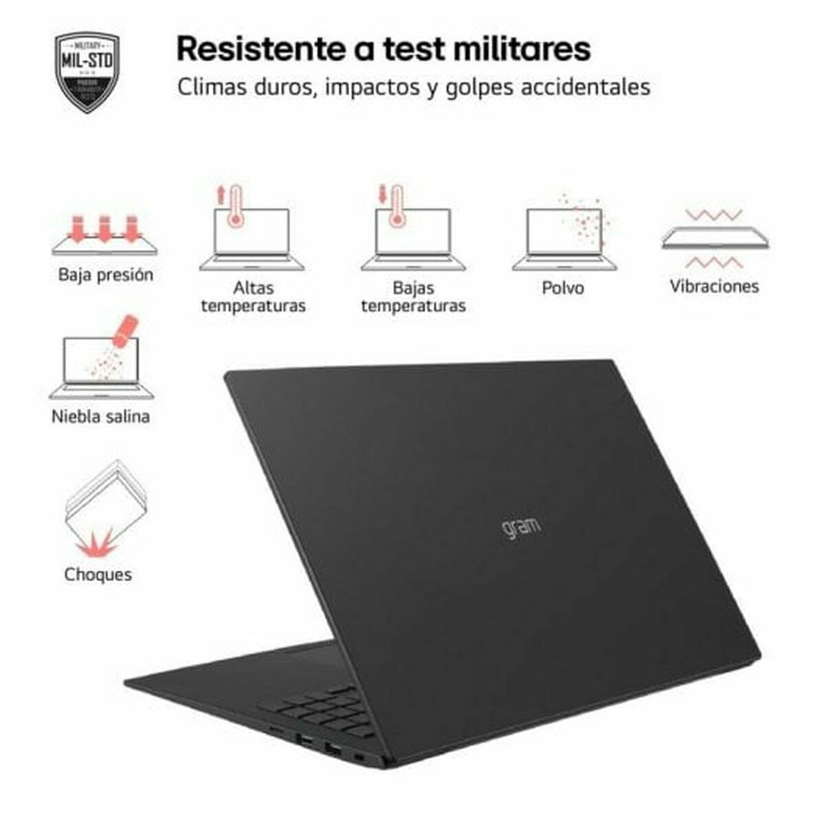 Laptop LG 16Z90S-G.AD7BB 16″ 32 GB RAM 2 TB SSD