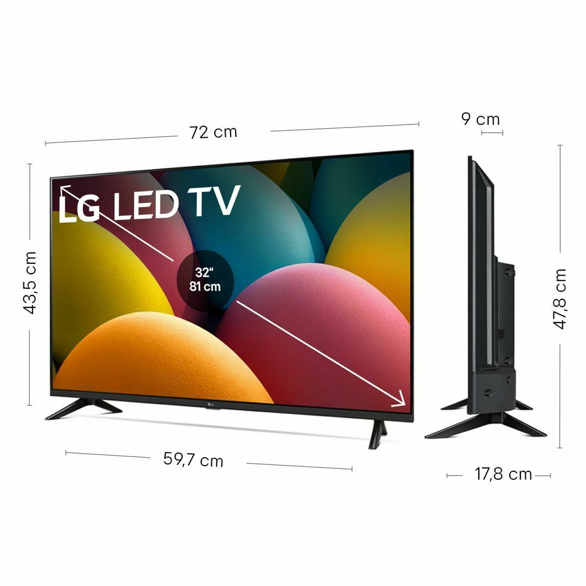 Smart TV LG 32LR60006LA Full HD 32″ LED HDR D-LED