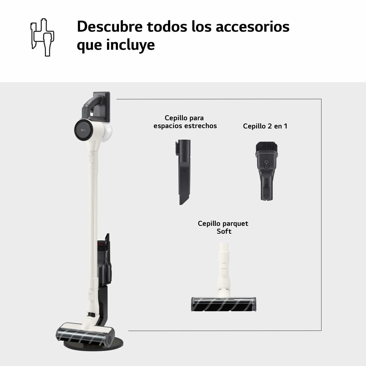 Cyclonic Stick Vacuum Cleaner LG A9C-SLIM1C 150 W