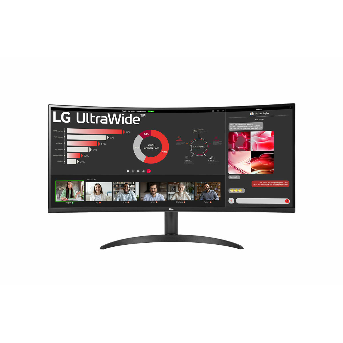 Monitor LG 34WR50QK-B.AEU 34″ 4K Ultra HD LCD Wide Quad HD Monitor LG 34WR50QK-B.AEU 34″ 4K Ultra HD LCD Wide Quad HD