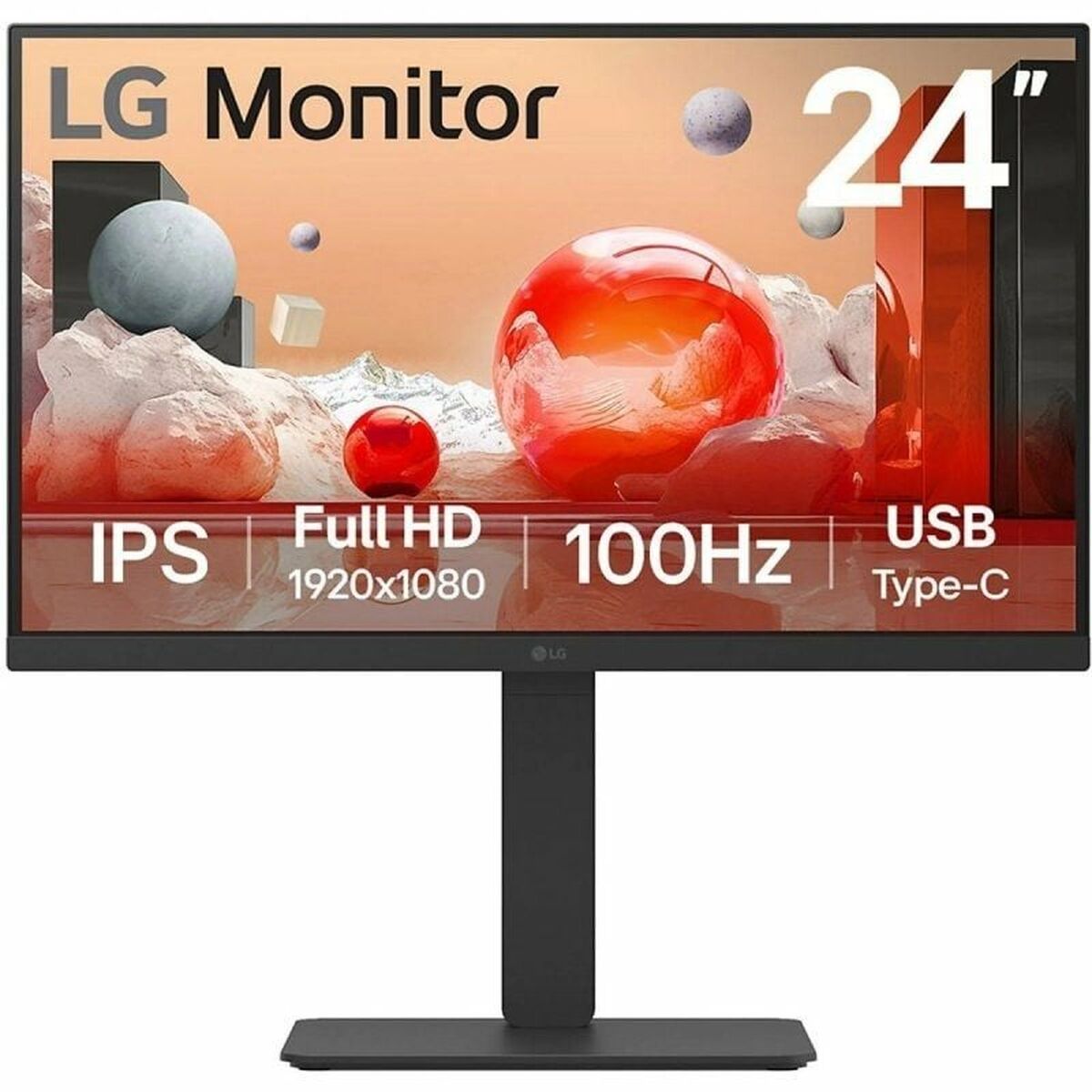 Monitor LG 24BA750-B Full HD 24″