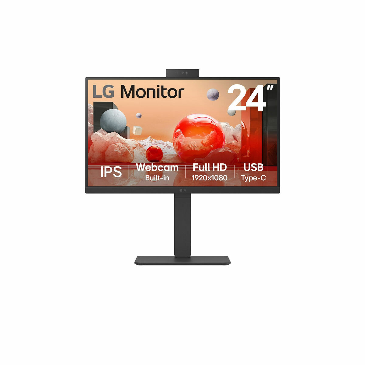 Monitor LG 24BA850-B Full HD 24″
