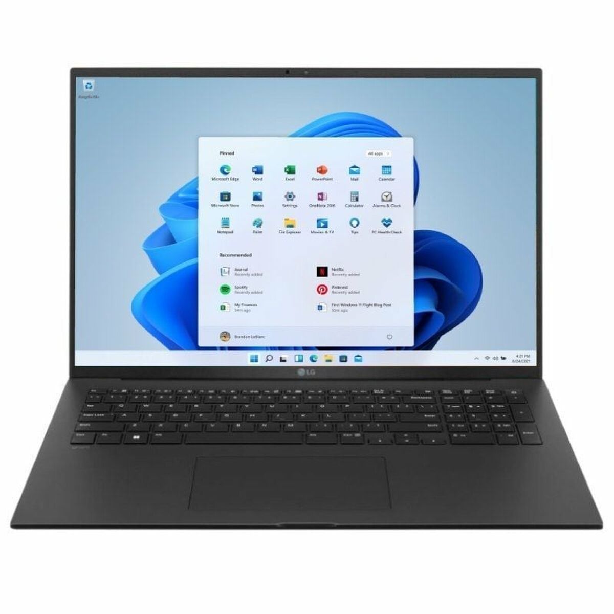 Laptop LG 17Z90S-G.AA79B 17″ 16″ intel core ultra 7 16 GB RAM 1 TB SSD Spanish Qwerty