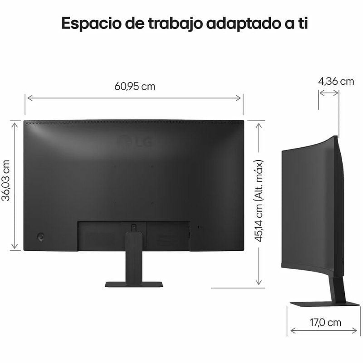Monitor LG 27U421A-B.AEUQ Full HD 27″
