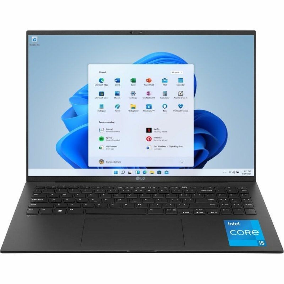 Laptop LG 16Z90RU-G.AA55B 16″ 16 GB RAM 512 GB SSD Spanish Qwerty i5-1334U