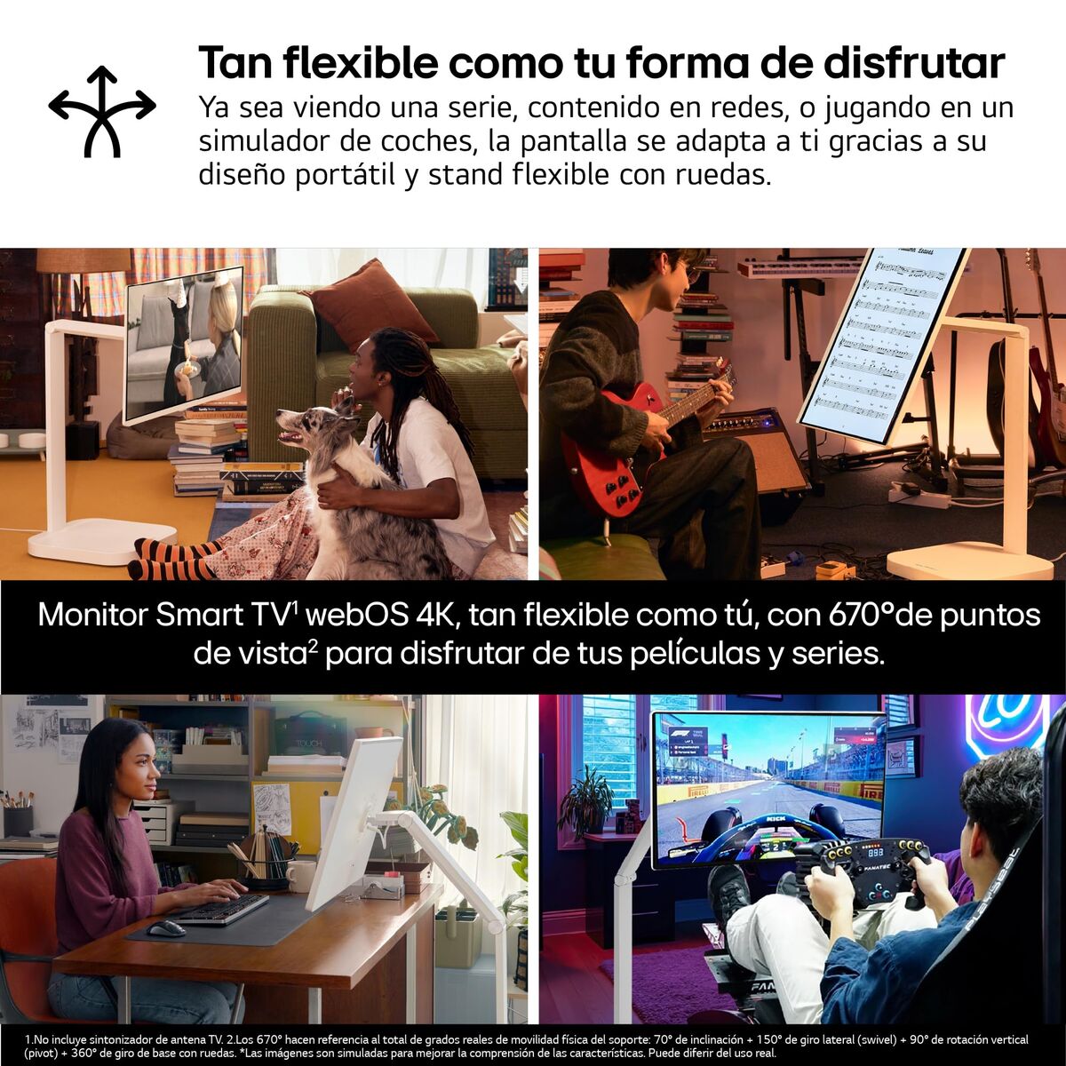 Monitor LG 32U721SAW-W.EEU 32″