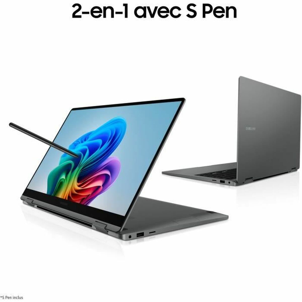 Laptop Samsung Galaxy Book5 360 Intel Core Ultra 5 226V 15,6″ 16 GB RAM 512 GB SSD