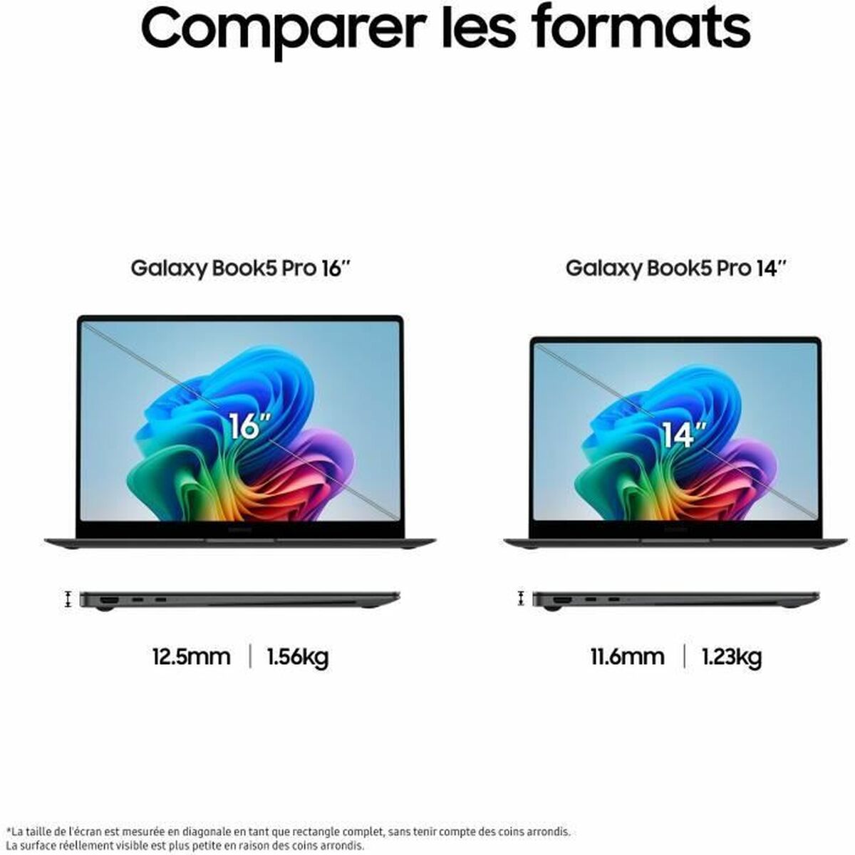 Laptop Samsung GALAXY BOOK5 PRO 14″ intel core ultra 7 256V 16 GB RAM 512 GB SSD