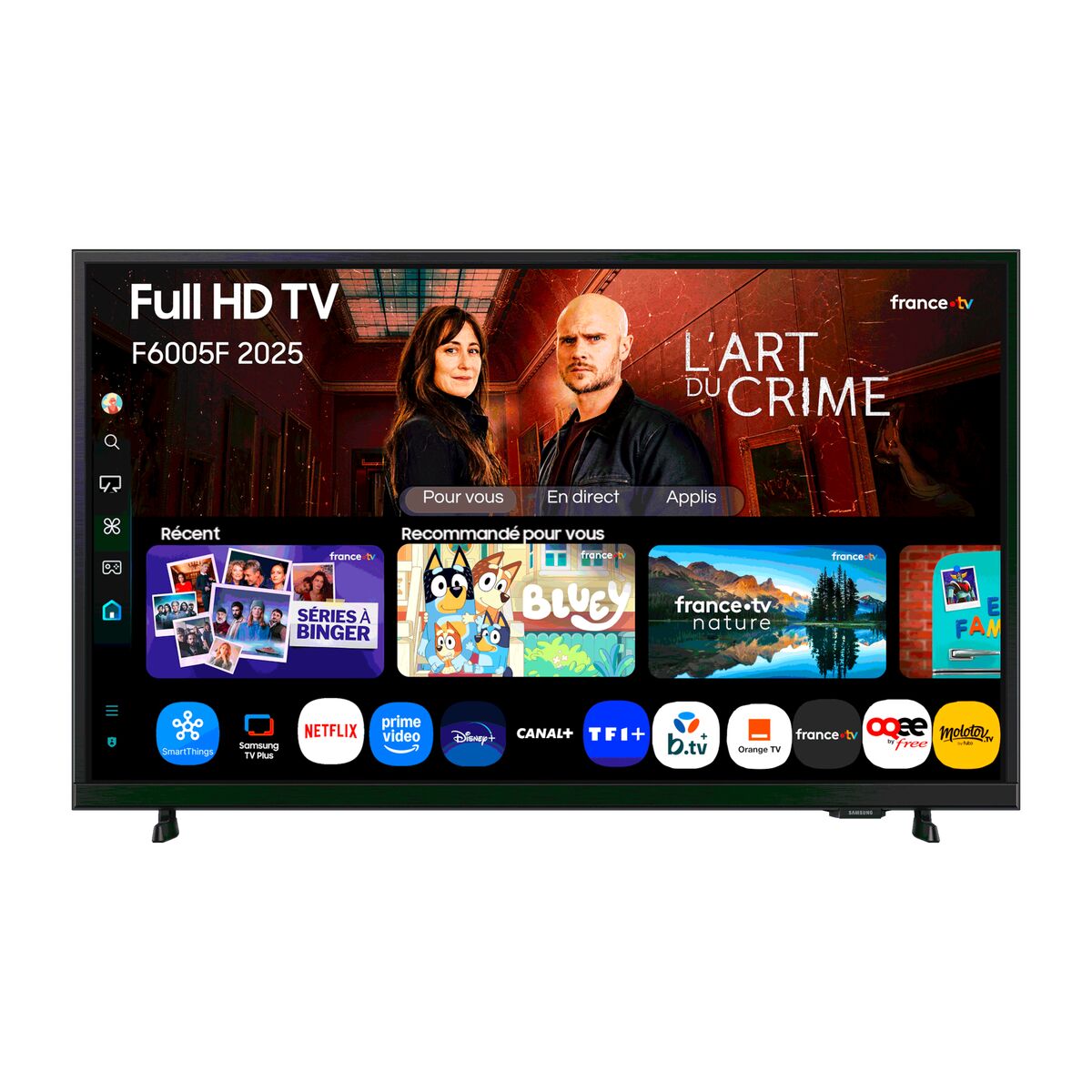 Smart TV Samsung TU32F6005FKXXC 32″ Full HD 4K Ultra HD LED HDR HDR10+ Smart TV Samsung TU32F6005FKXXC 32″ Full HD 4K Ultra HD LED HDR HDR10+