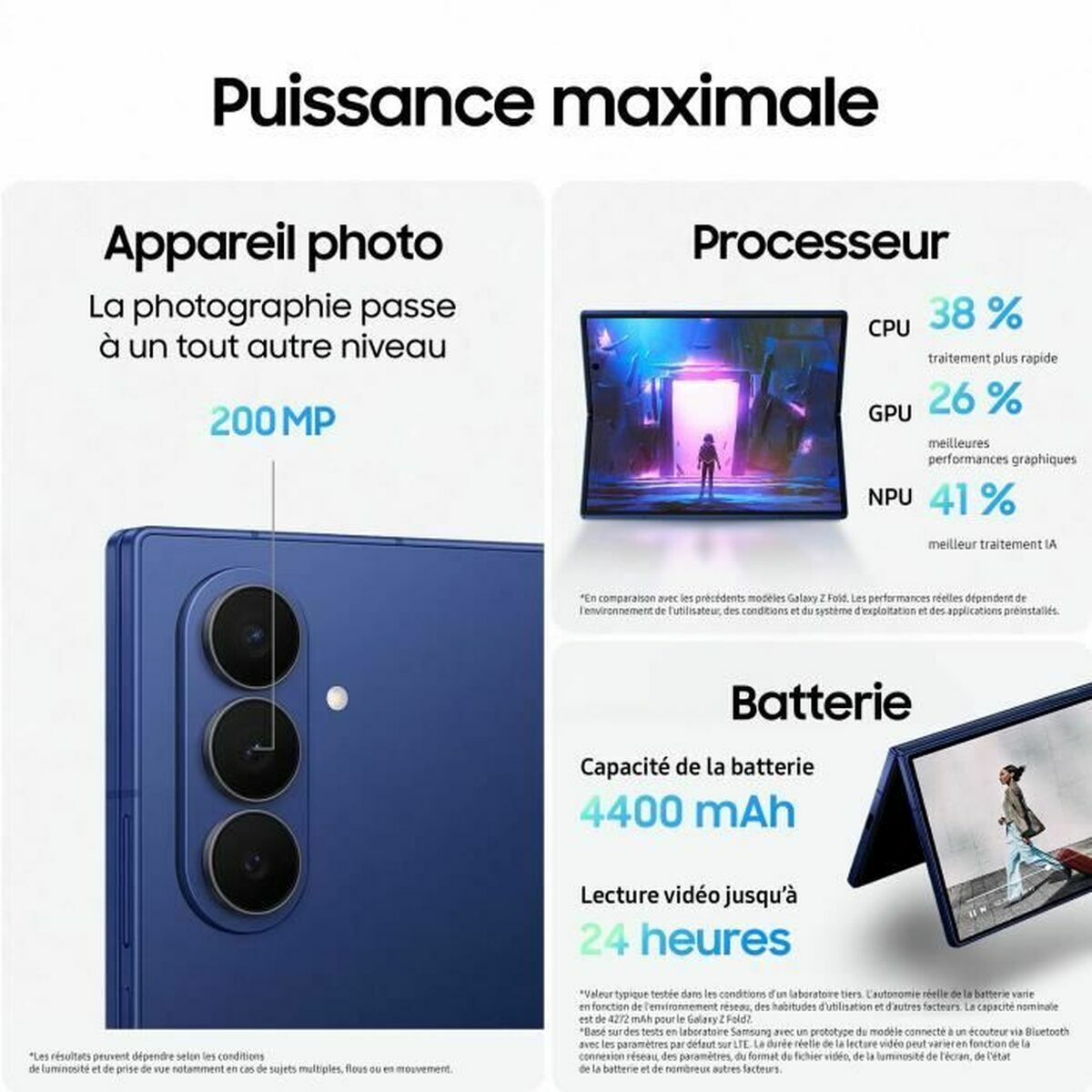 Smartphone Samsung Galaxy Z Fold7 Octa Core 12 GB RAM 256 GB Black 8″