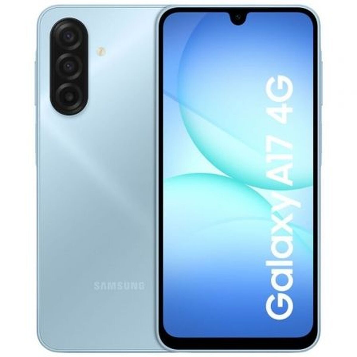 Smartphone Samsung A17 LIGHT BLUE 6,7″ 75″ Mediatek Dimensity 6100+ 4 GB RAM 128 GB Blue Light Blue