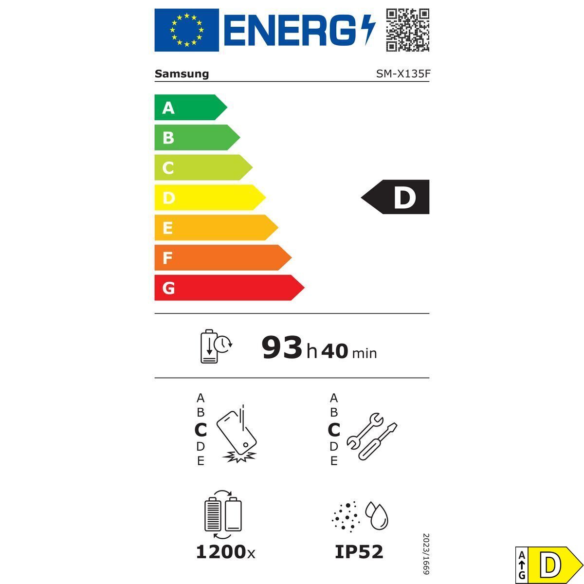 Tablet Samsung SM-X135FZAEEUB Octa Core 128 GB Grey 8,7″ 8 GB RAM