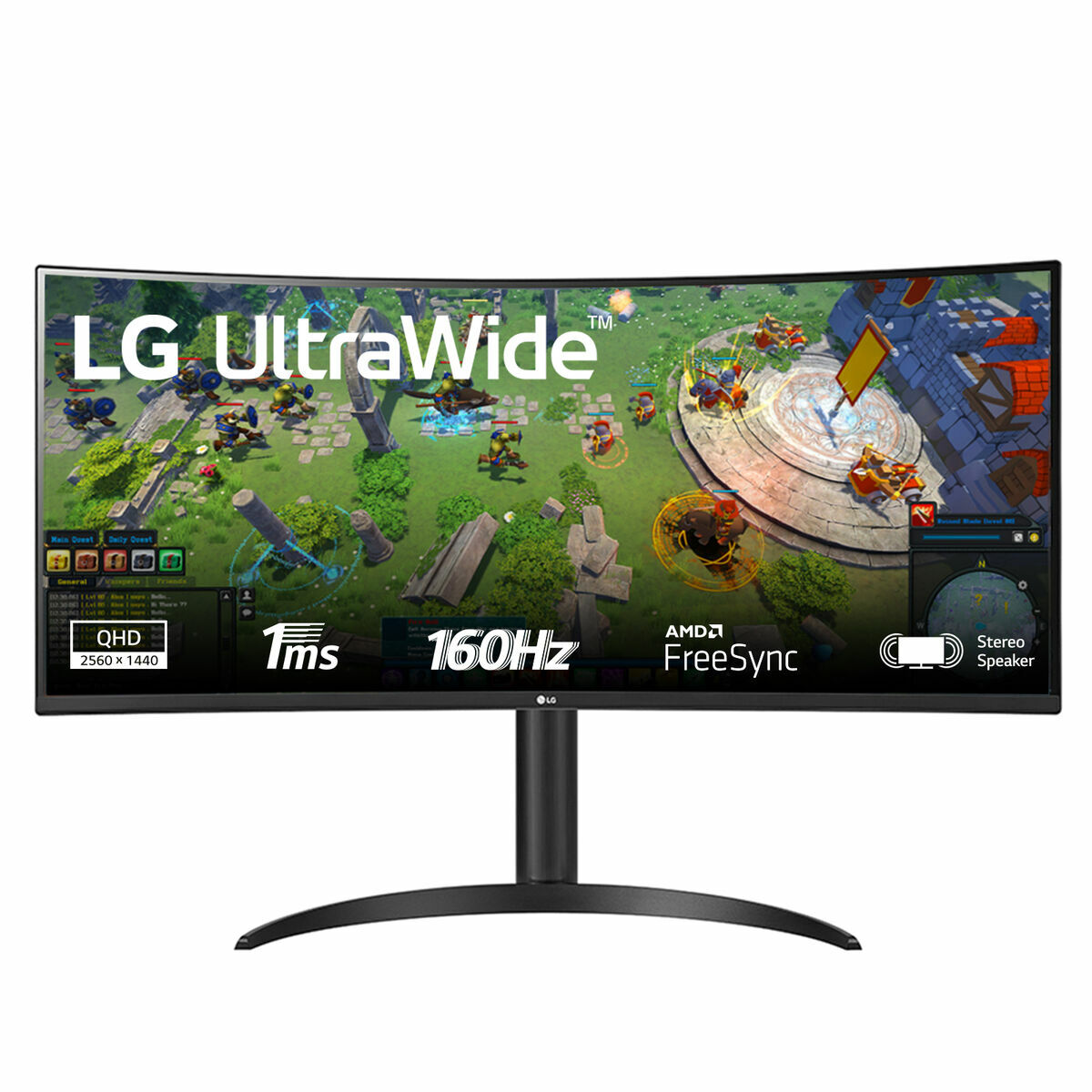 Monitor LG 34WP65CP-B.AEU 34″ Quad HD 160 Hz/s