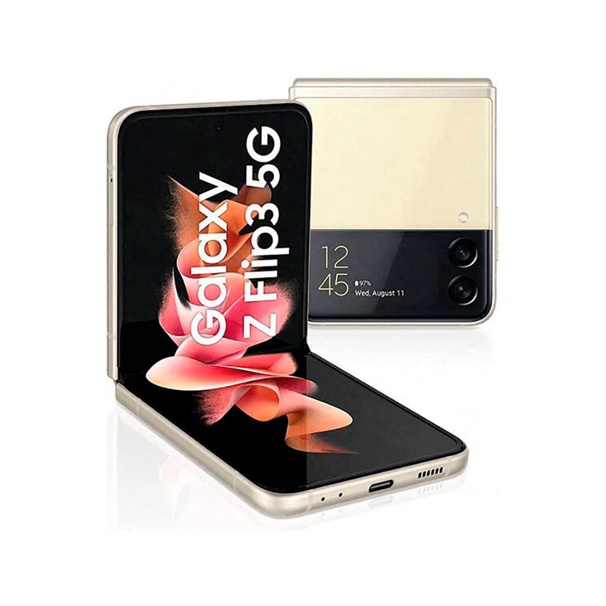 Smartphone Samsung Galaxy Z Flip3 5G F711B 6,7″ Octa Core 8 GB RAM 128 GB Champagne
