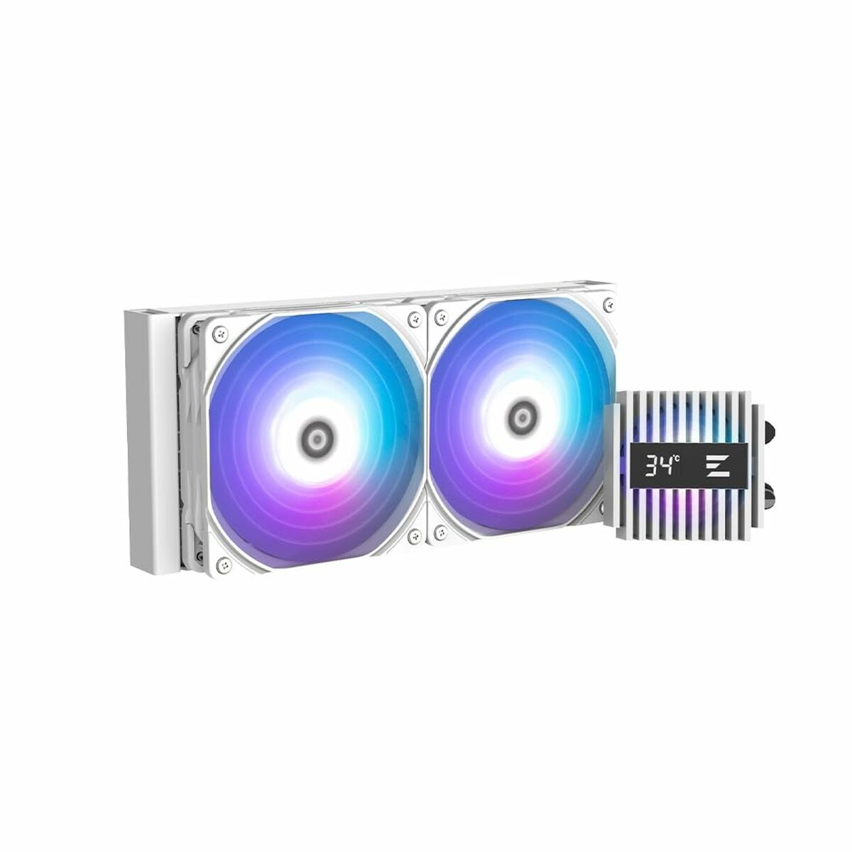 Box Ventilator Zalman ALPHA2 A24 WHITE  12 cm