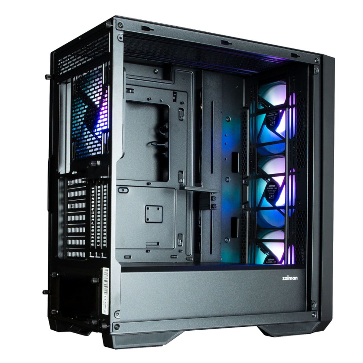 ATX Semi-tower Box Zalman 8809213763182 Black