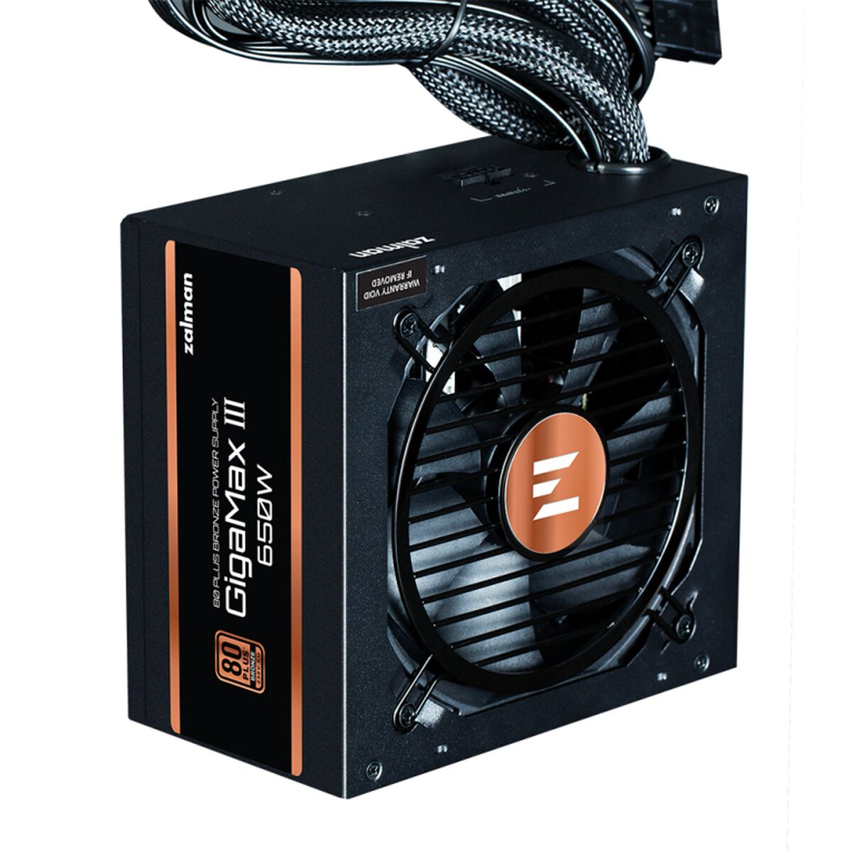 Power supply Zalman GigaMax III ATX 650 W 110 W 80 Plus Bronze