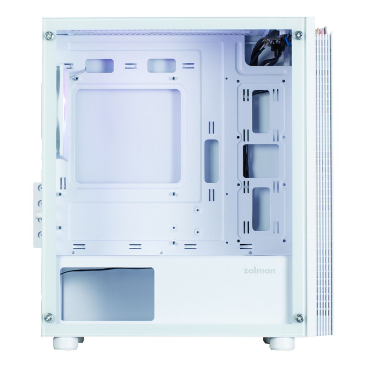 ATX Semi-tower Box Zalman T4 PLUS White