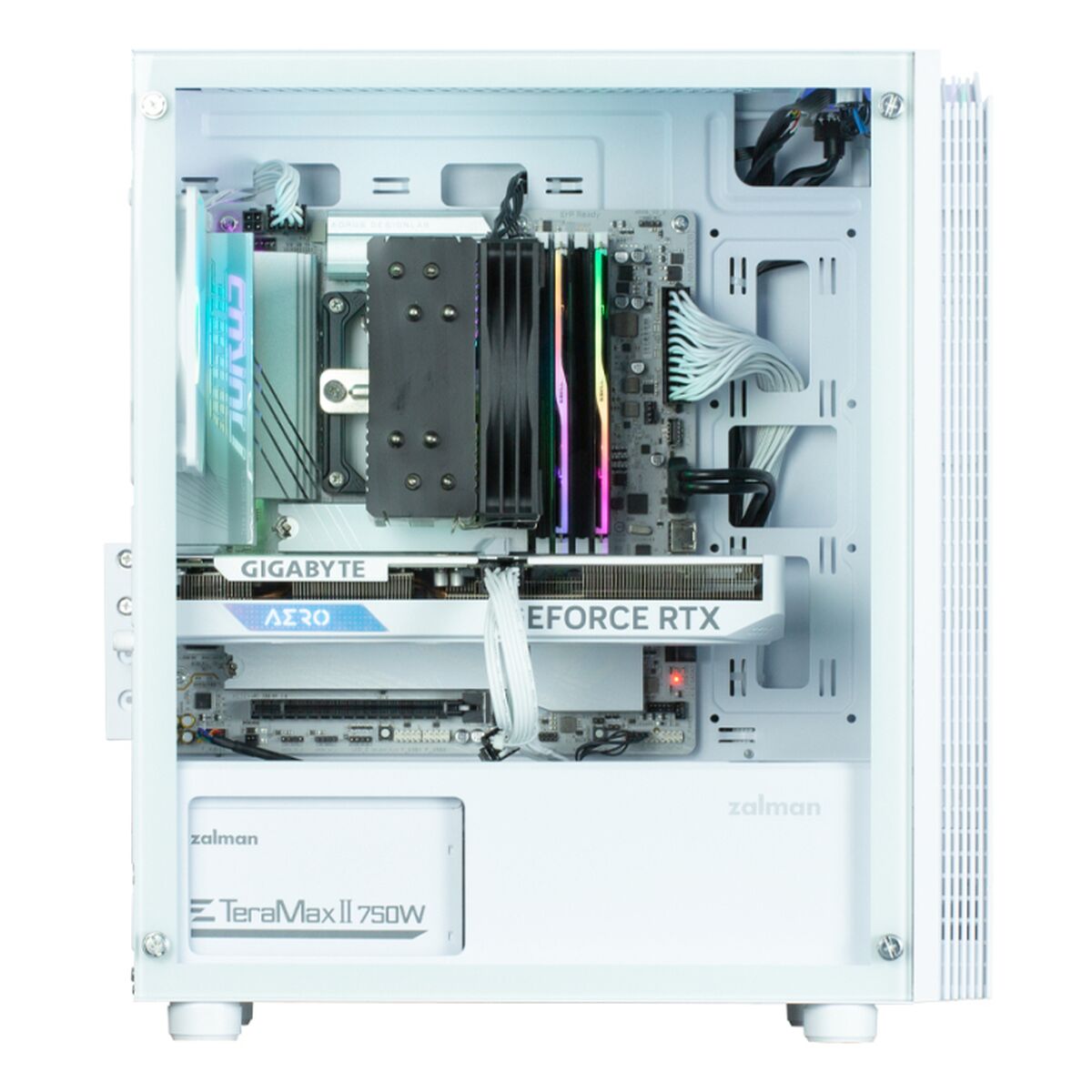 ATX Semi-tower Box Zalman T4 PLUS White
