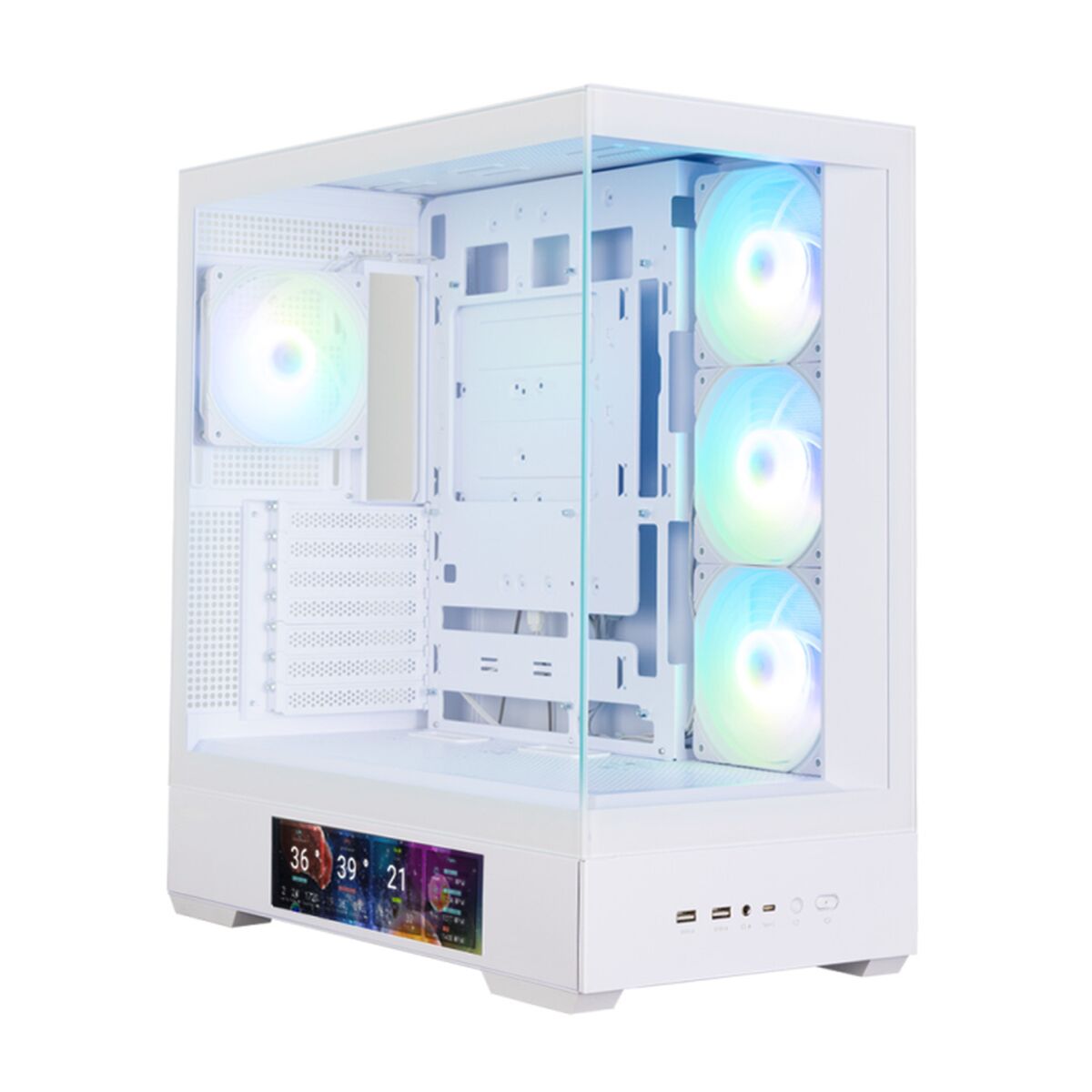 ATX Semi-tower Box Zalman P40 DS White ATX Semi-tower Box Zalman P40 DS White