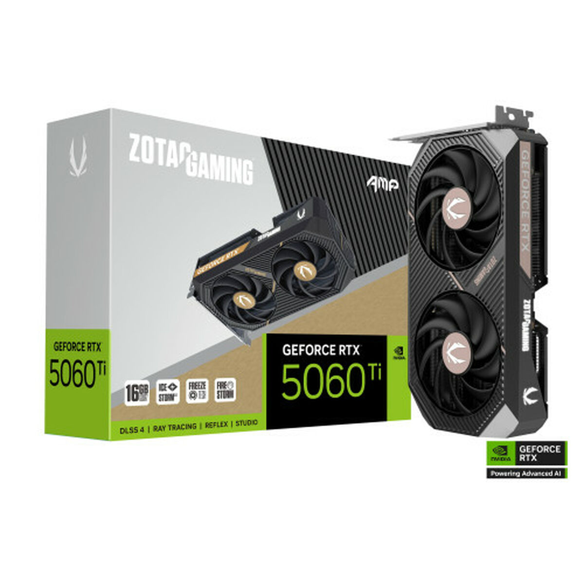Graphics card Zotac ZT-B50620F-10M geforce rtx 5060 ti 16 GB GDDR7