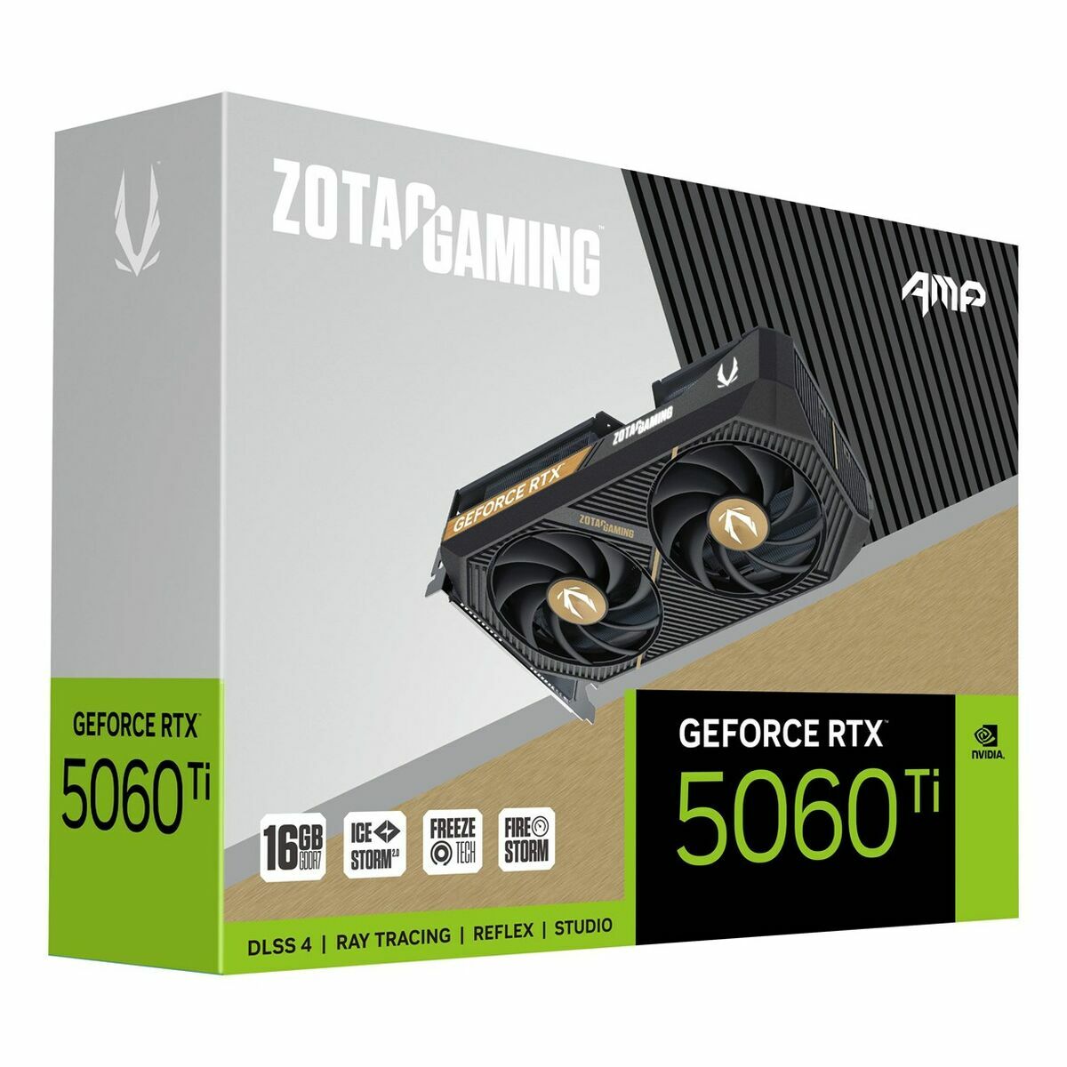 Graphics card Zotac ZT-B50620F-10M geforce rtx 5060 ti 16 GB GDDR7