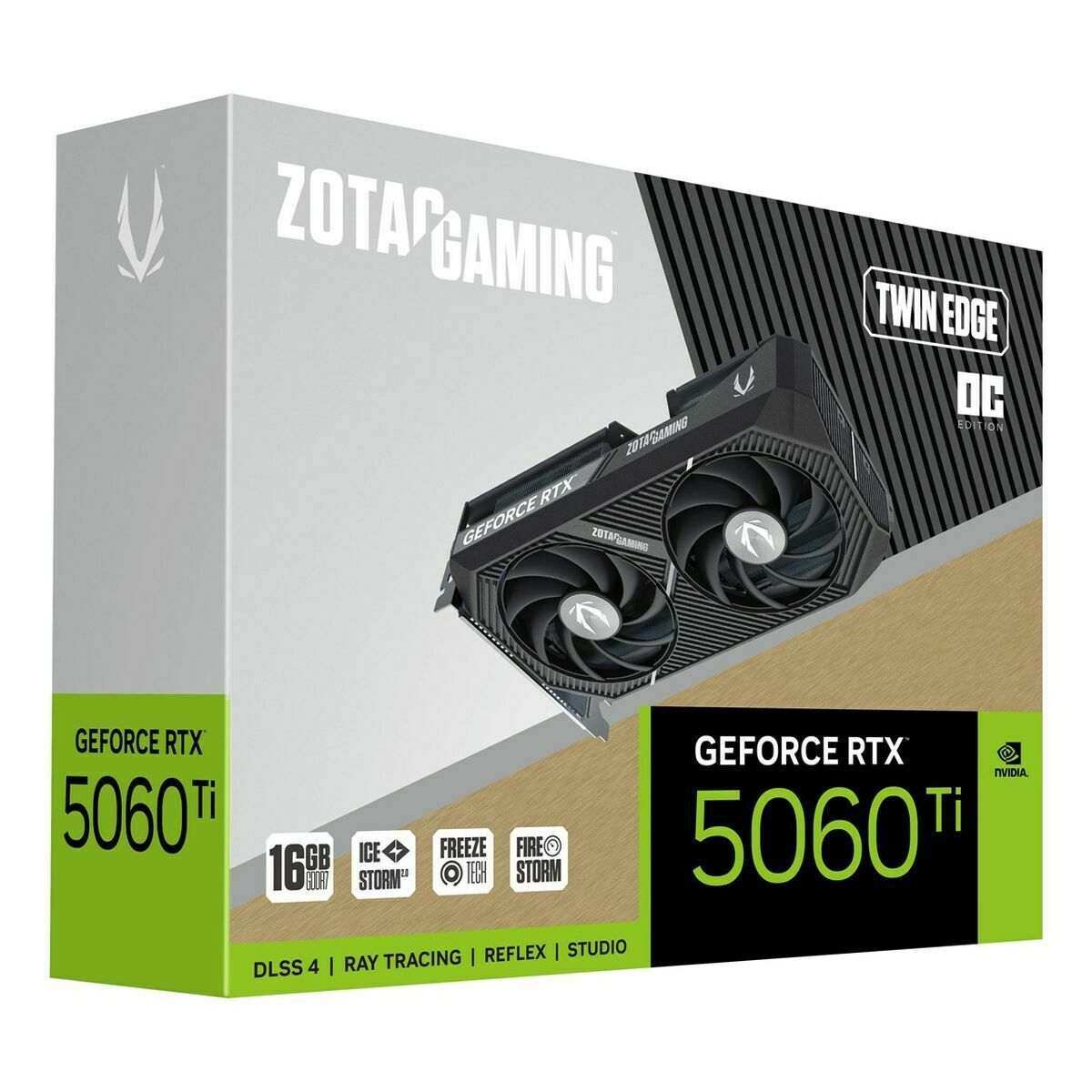 Graphics card Zotac ZT-B50620H-10M geforce rtx 5060 ti 16 GB GDDR7