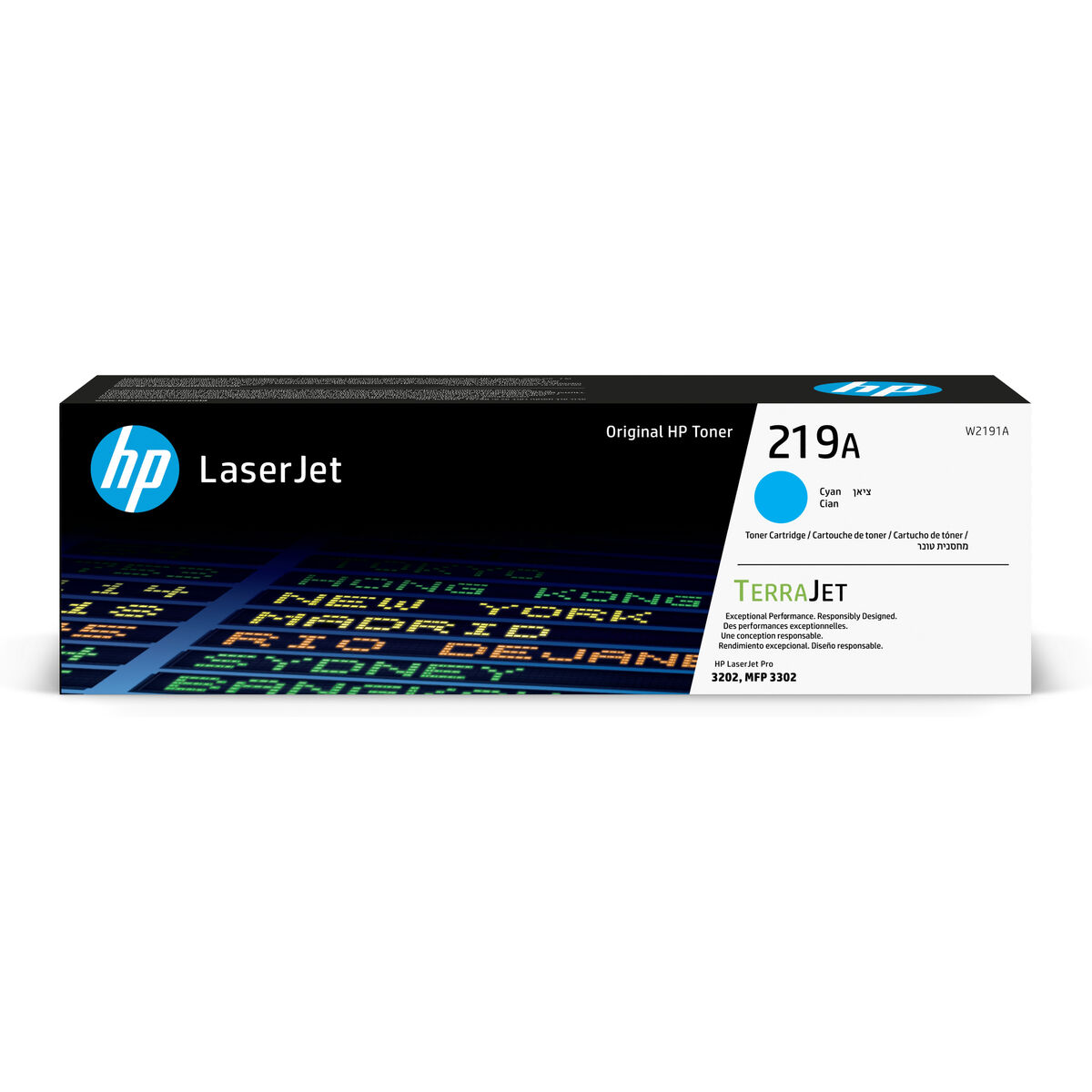 Toner HP W2191A Cyan Toner HP W2191A Cyan
