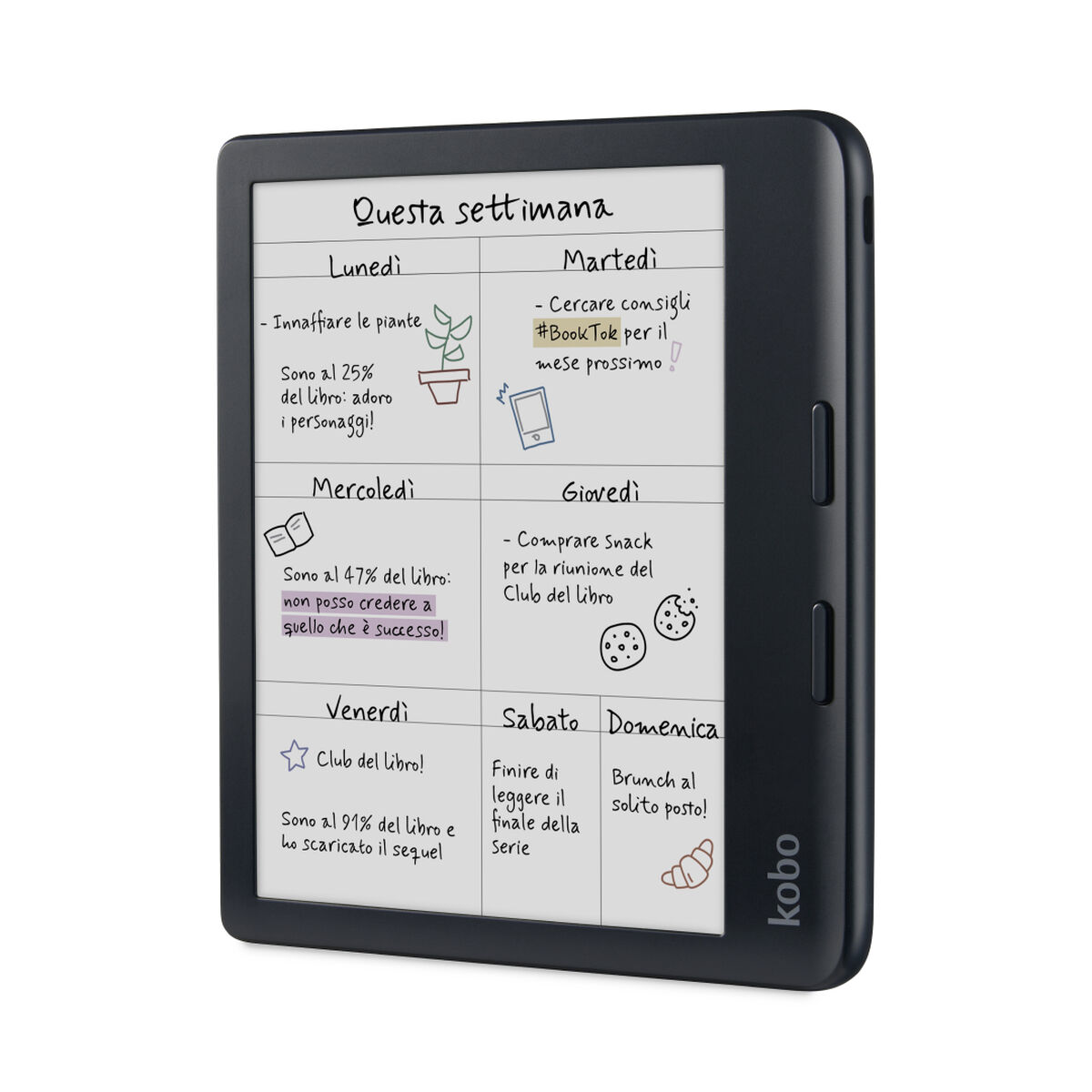 EBook Rakuten N428-KU-BK-K-CK Black Yes 32 GB 7″
