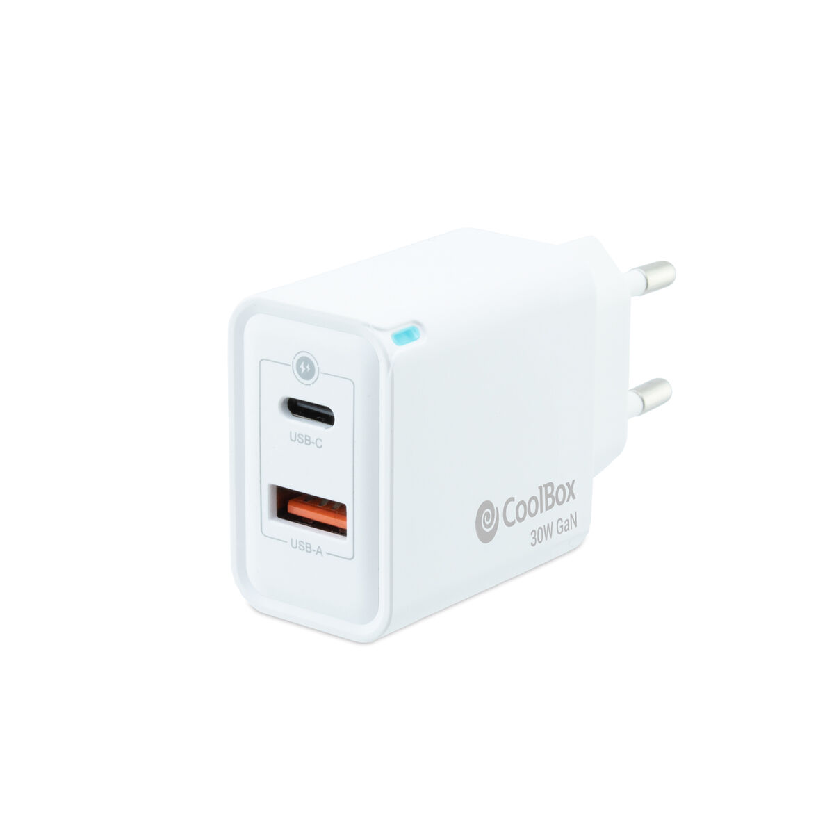 Wall Charger CoolBox COO-CUP-30CA White 20 W Wall Charger CoolBox COO-CUP-30CA White 20 W