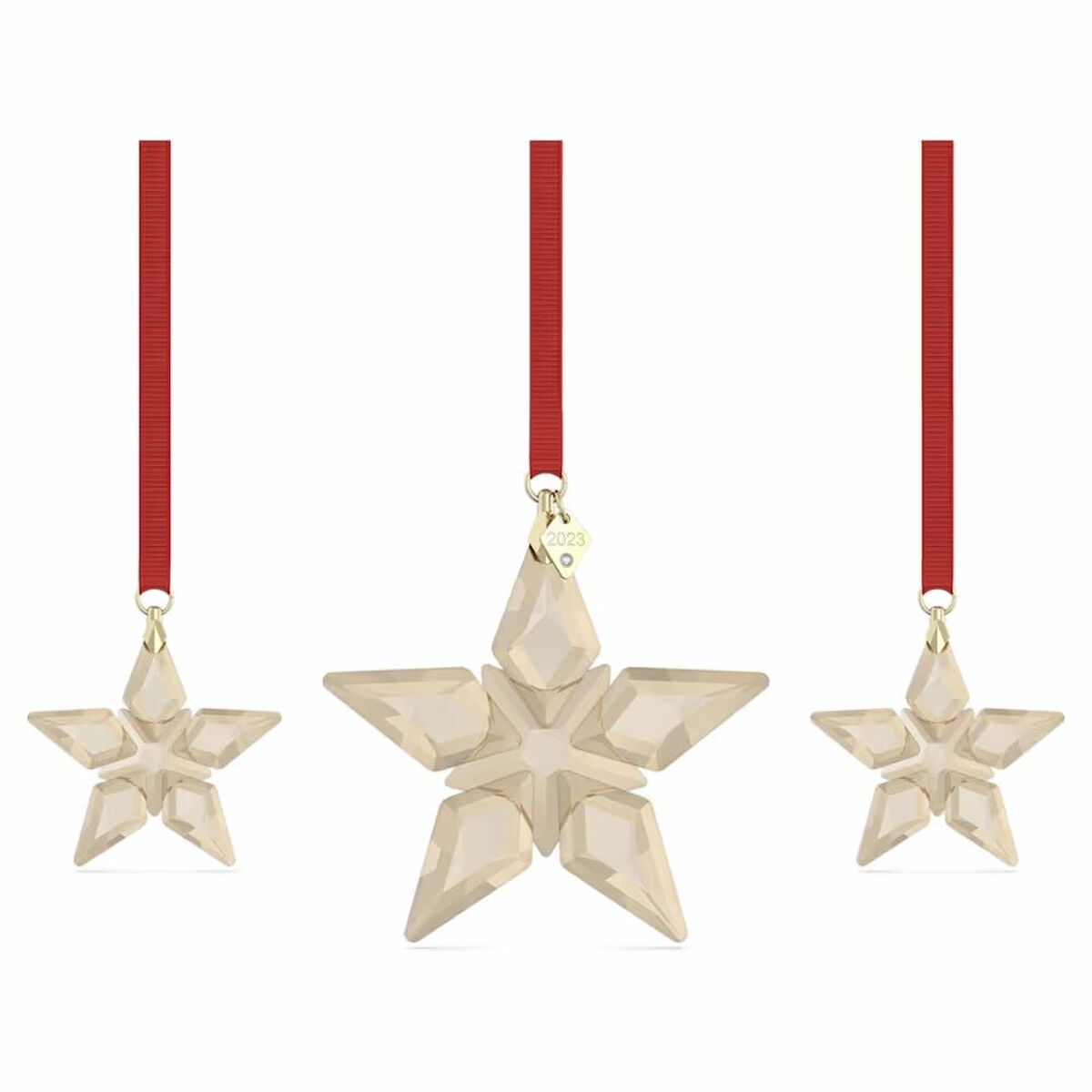 Christmas star Swarovski 5649780 Grey Resin
