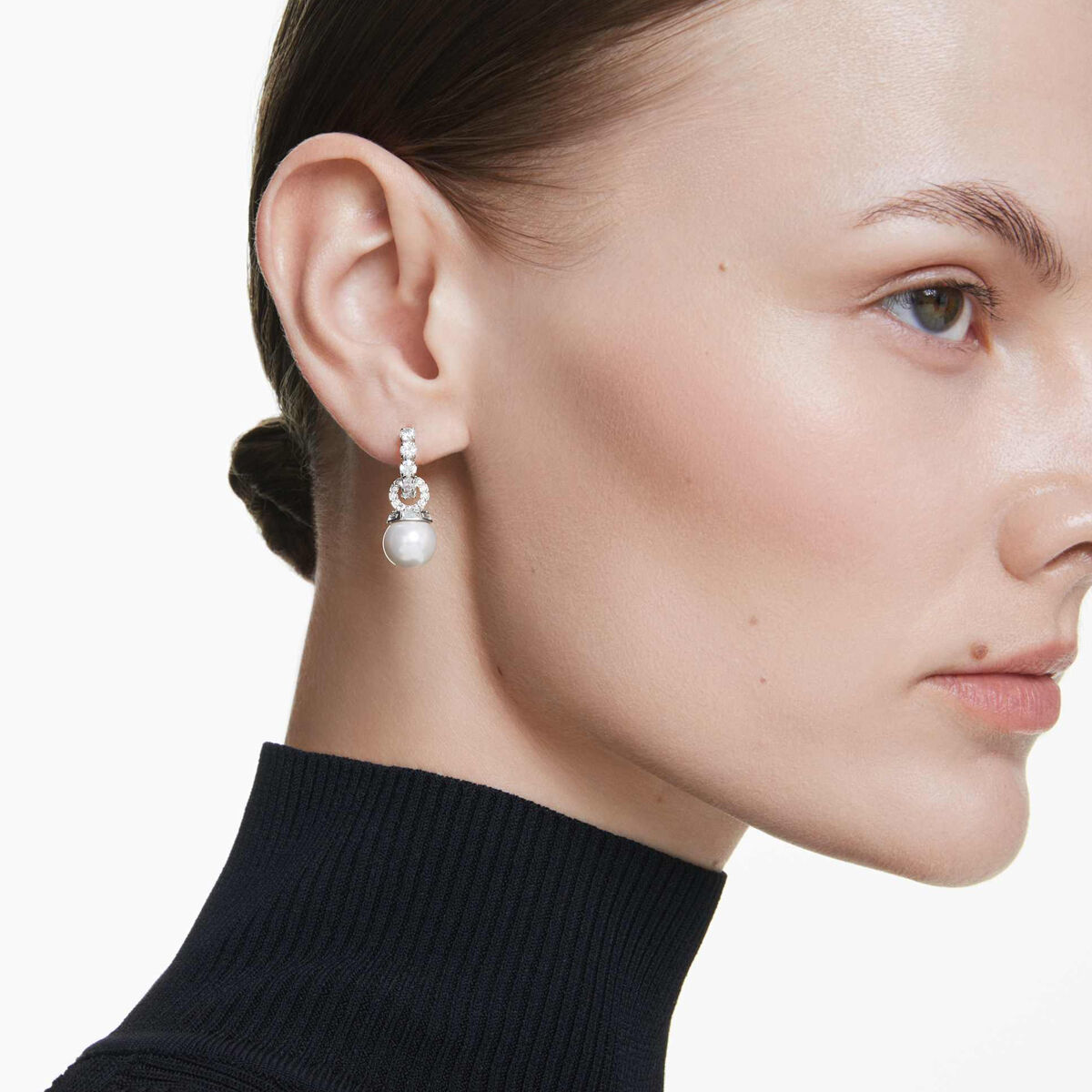 Ladies’ Earrings Swarovski 5691716 Silver