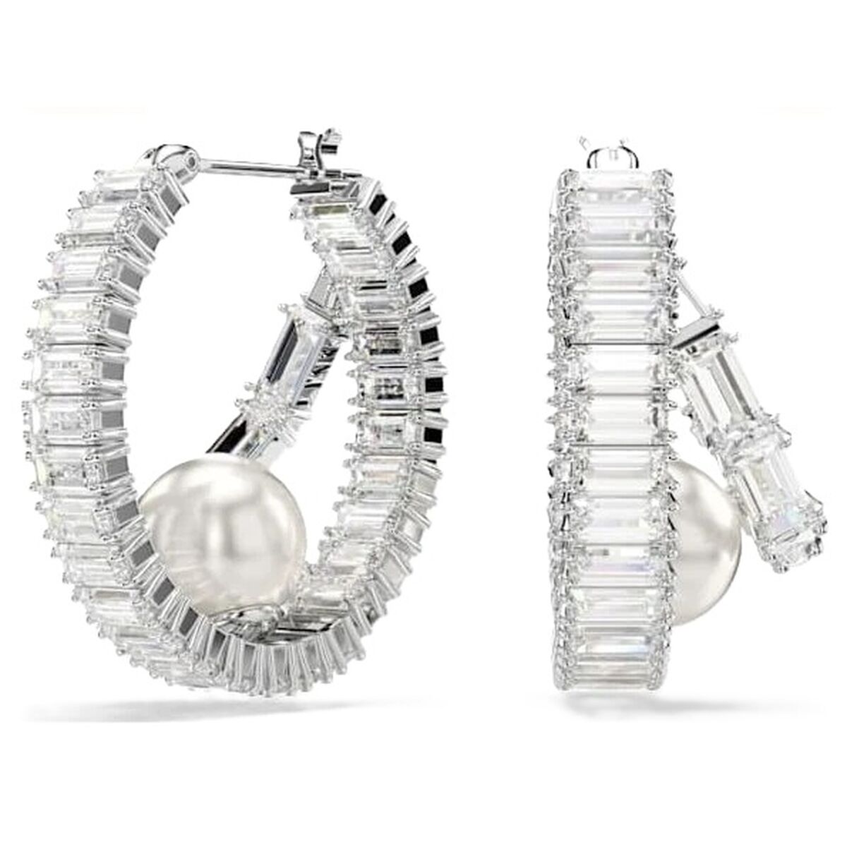 Ladies’ Earrings Swarovski 5720868 Silver