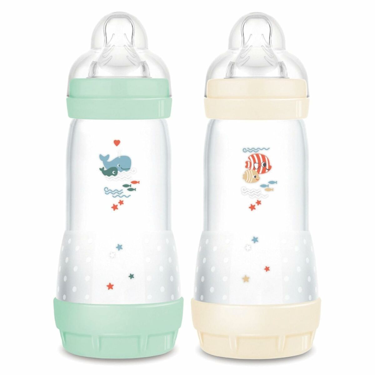 Baby’s bottle MAM sea Green Beige Baby’s bottle MAM sea Green Beige