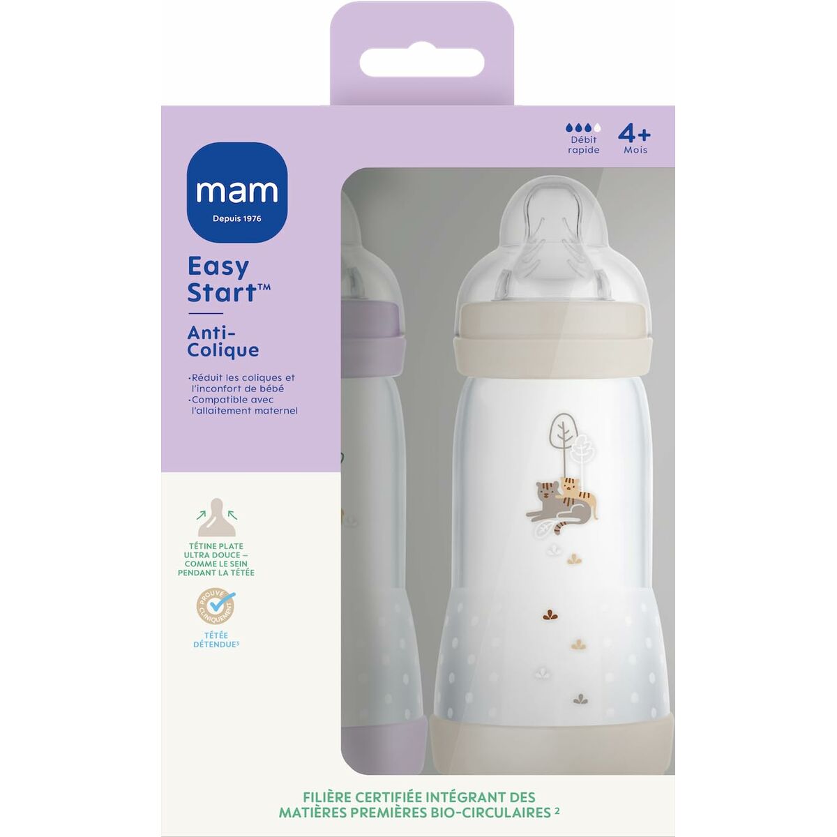 Baby’s bottle MAM Girafe
