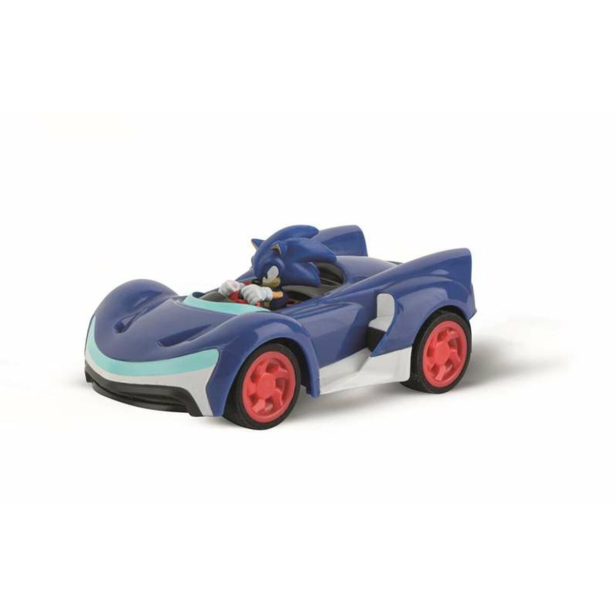 Remote-Controlled Car Sonic 1:43 Multicolour (Multicolour) Remote-Controlled Car Sonic 1:43 Multicolour (Multicolour)