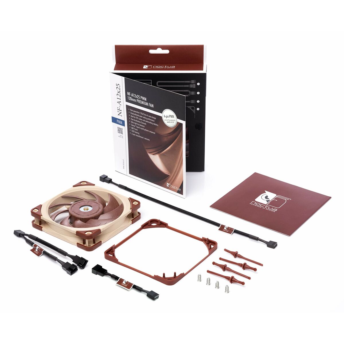Box Ventilator Noctua NF A12x25 PWM  12 cm