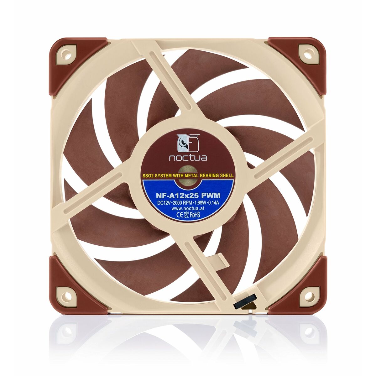 Box Ventilator Noctua NF A12x25 PWM  12 cm