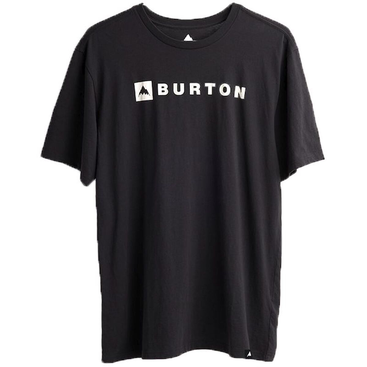 Men’s Short Sleeve T-Shirt Burton Horizontal Mountain Black Men’s Short Sleeve T-Shirt Burton Horizontal Mountain Black