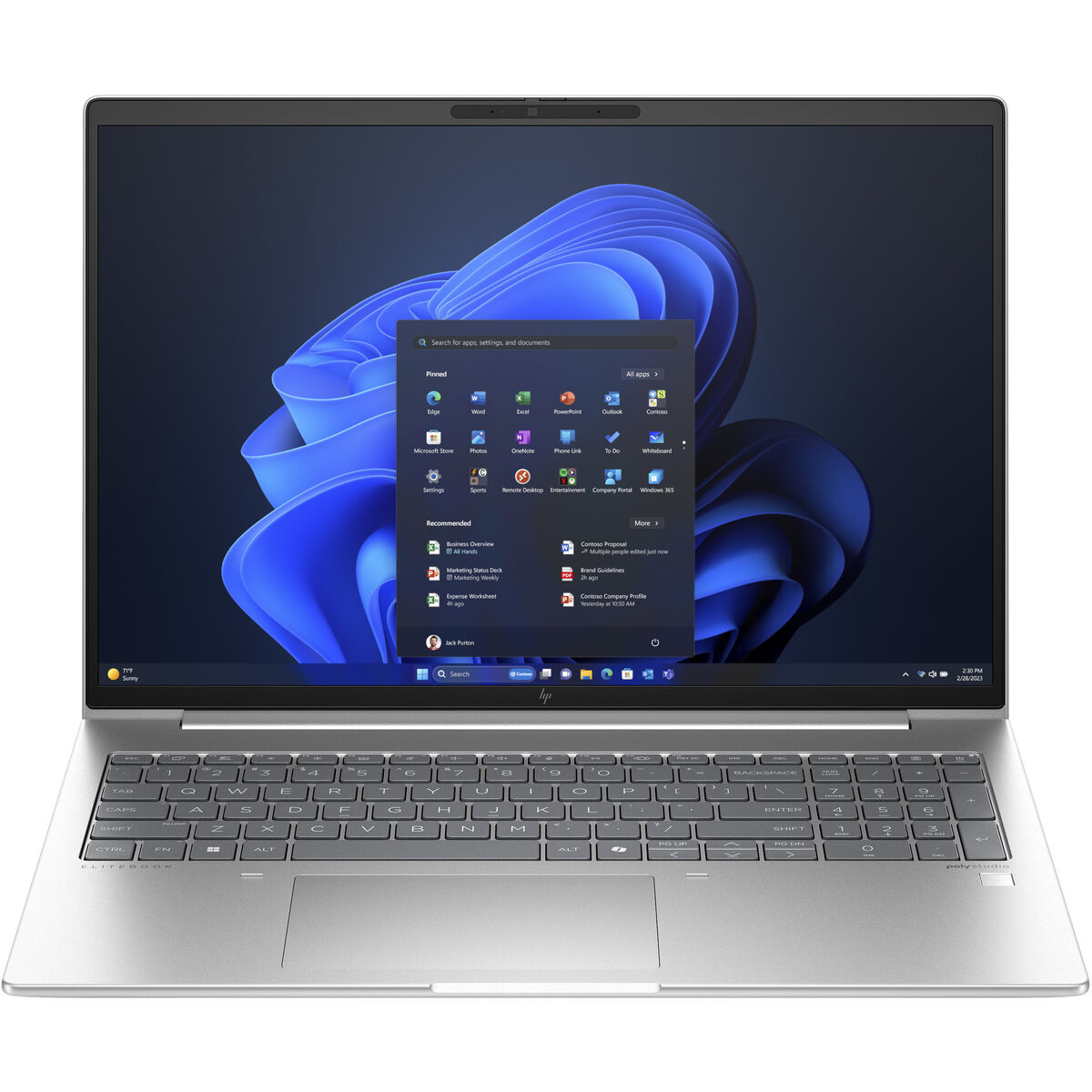Laptop HP EliteBook 660 G11 16″ Intel Core Ultra 5 125U 16 GB RAM 512 GB SSD Spanish Qwerty