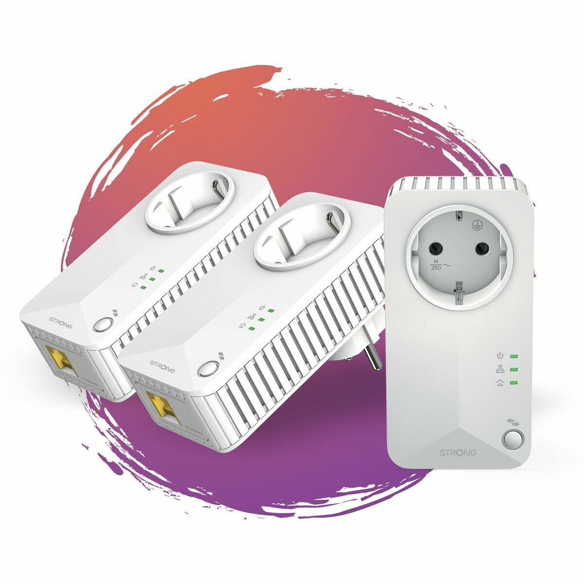 PLC Adapter STRONG PL600TRIEUV2