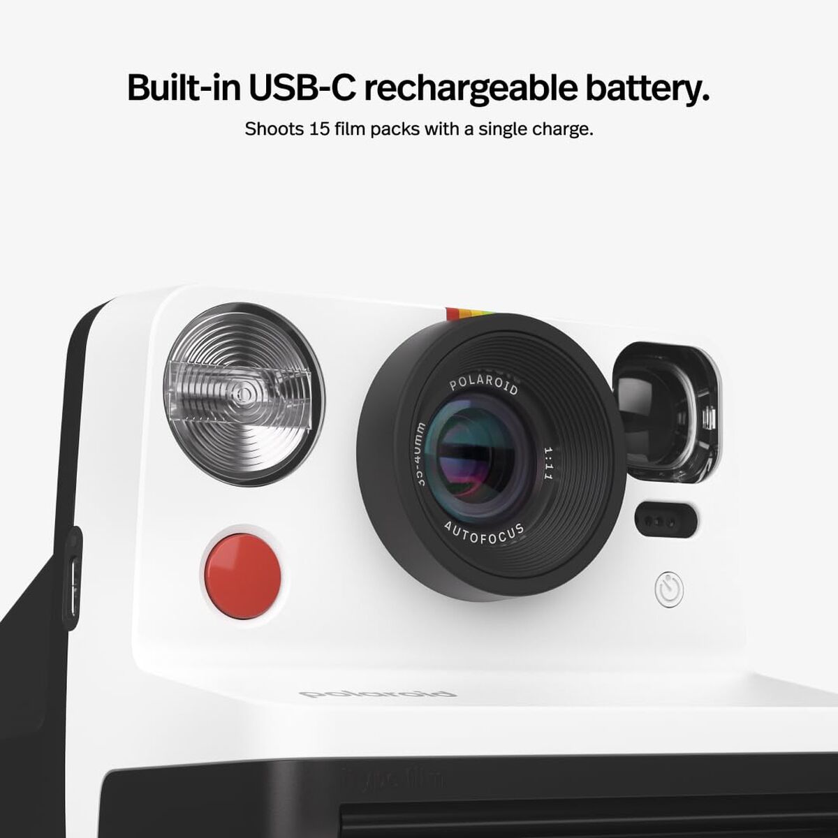 Instant camera Polaroid NOW G2 BL/WH