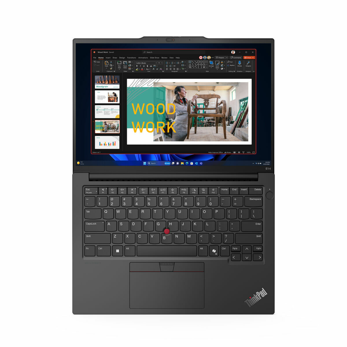 Laptop Lenovo 21M70008SP 14″ Intel Core Ultra 5 125U 8 GB RAM 256 GB SSD Spanish Qwerty