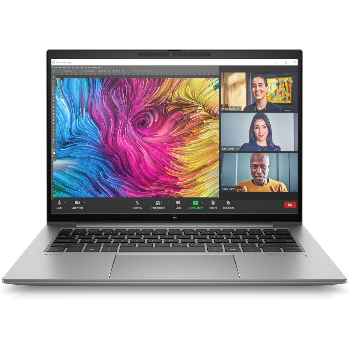Laptop HP ZBOOK FIREFLY14 G11 14″ Intel Core Ultra 7 155H 16 GB RAM 512 GB SSD Spanish Qwerty