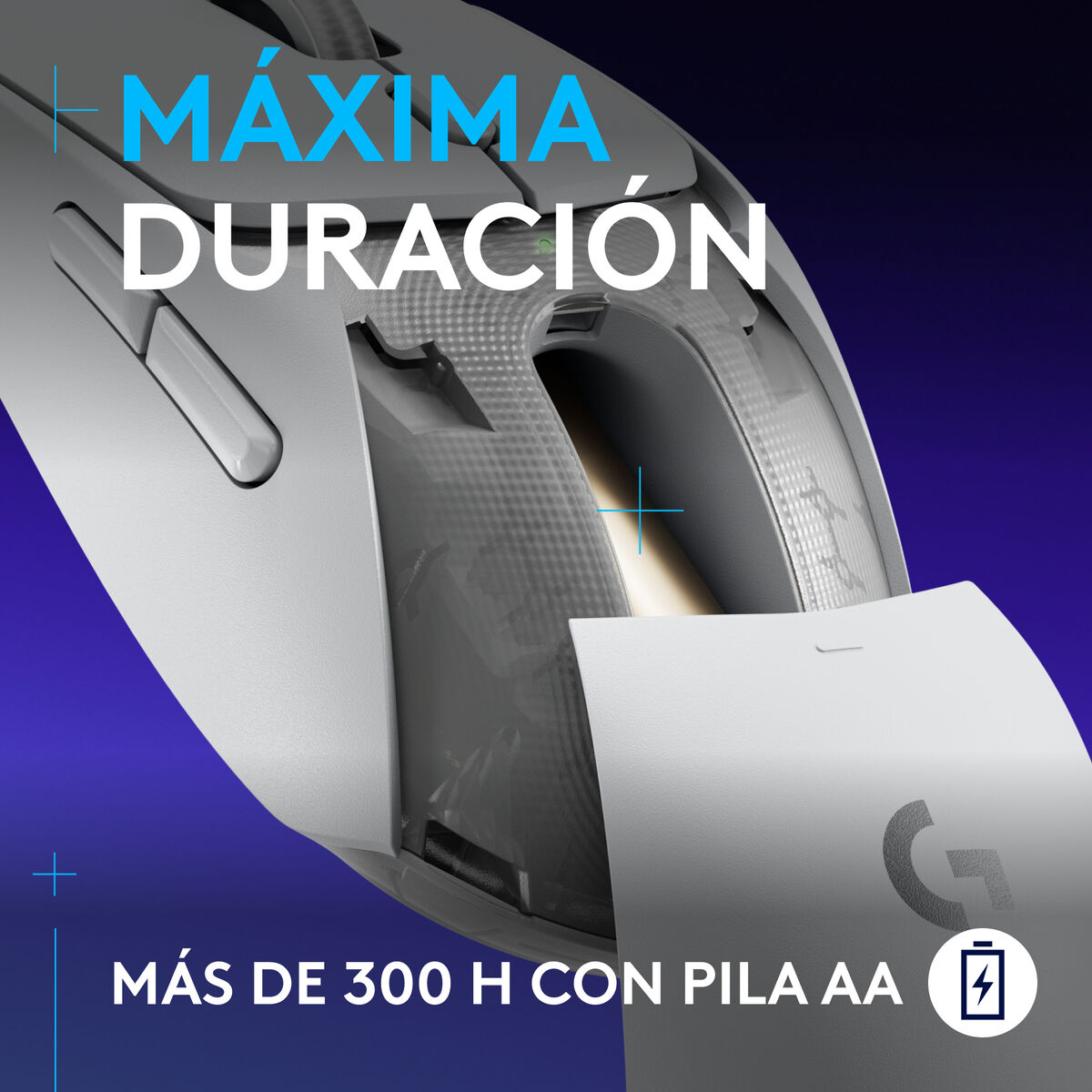 Mouse Logitech 910-007208 White