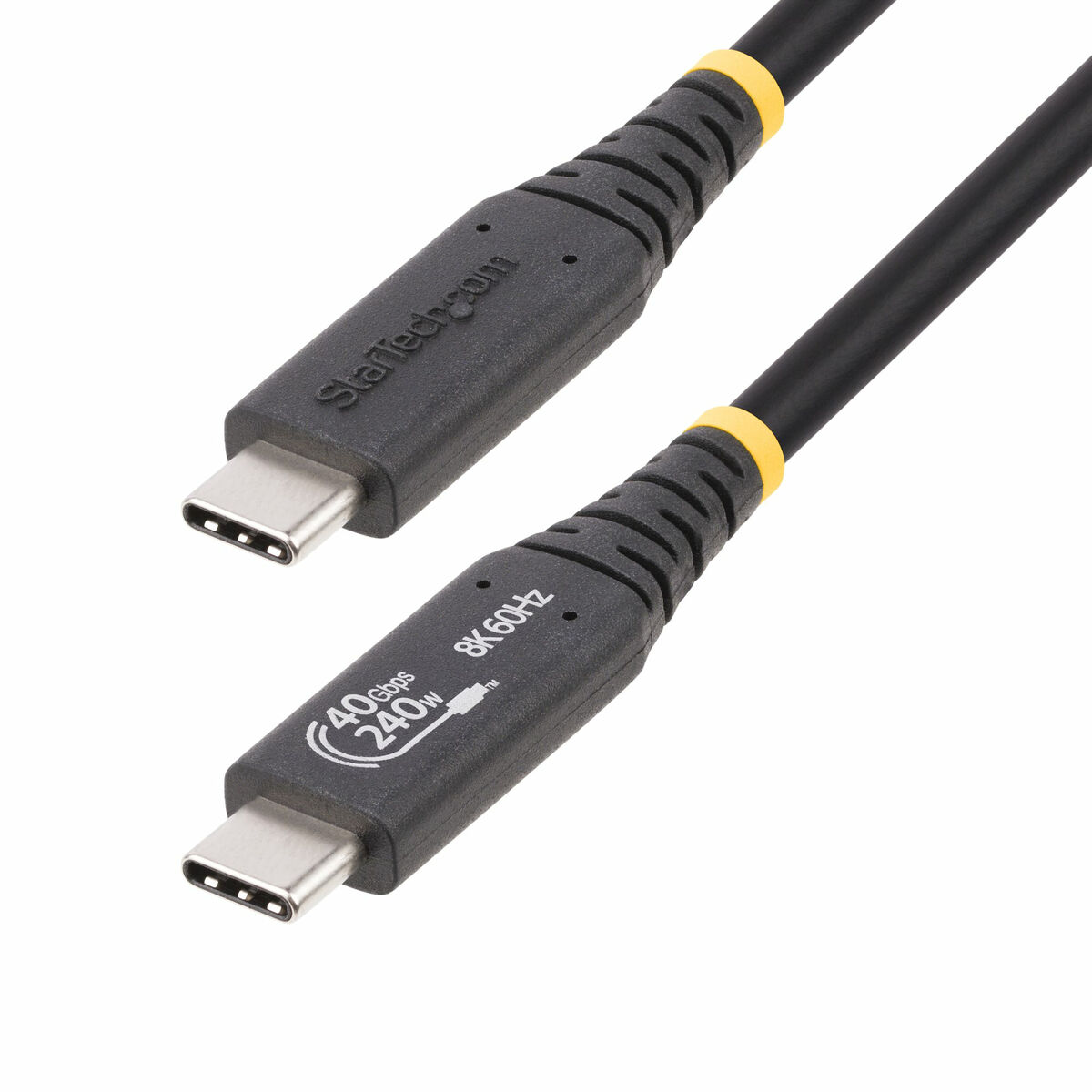 USB Cable Startech 50C-40G-USB4-CABLE Black USB Cable Startech 50C-40G-USB4-CABLE Black