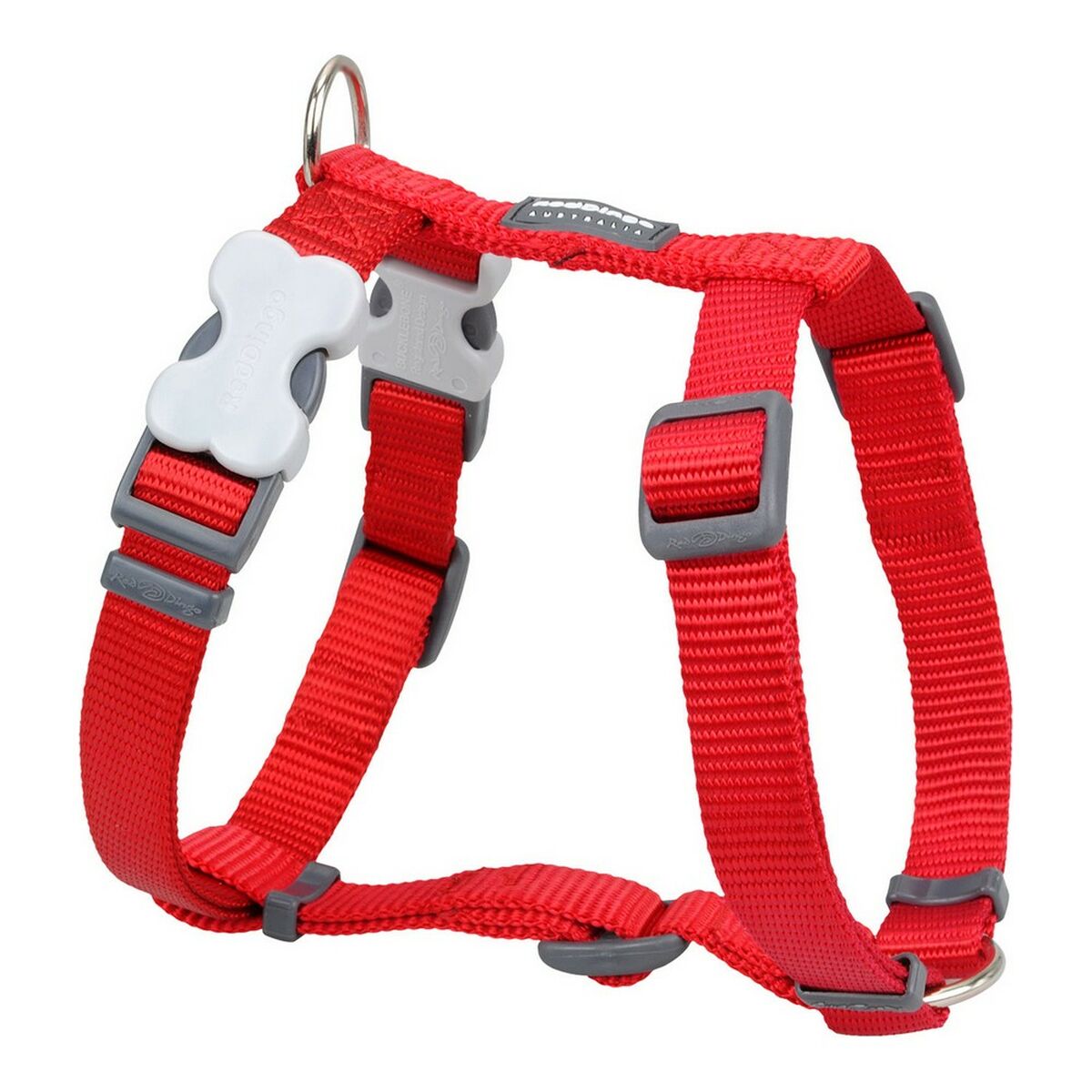 Dog Harness Red Dingo Smooth 25-39 cm Red Dog Harness Red Dingo Smooth 25-39 cm Red